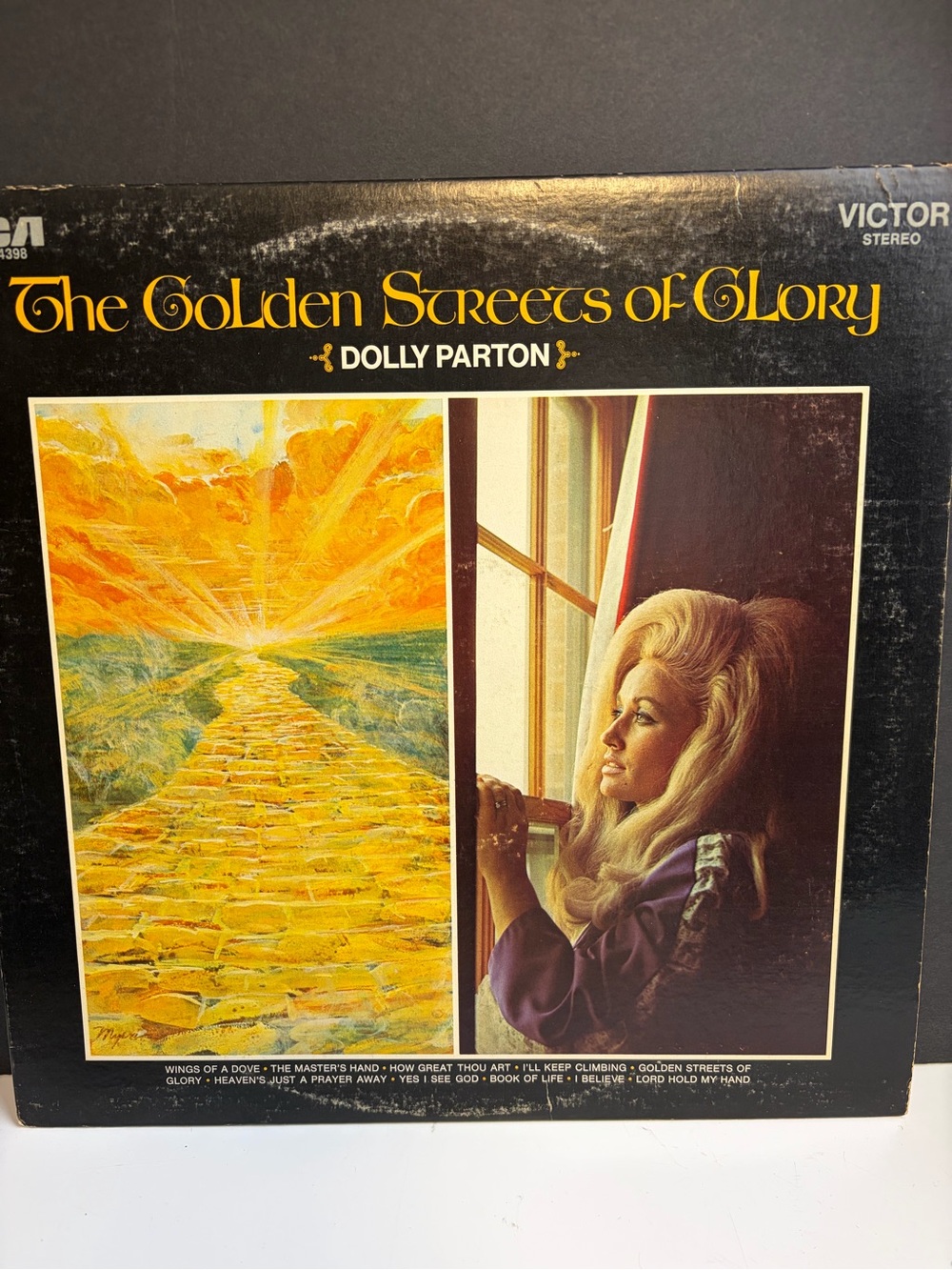 Dolly Parton — The Golden Streets of Glory (Black & Gold) Vinyl Record